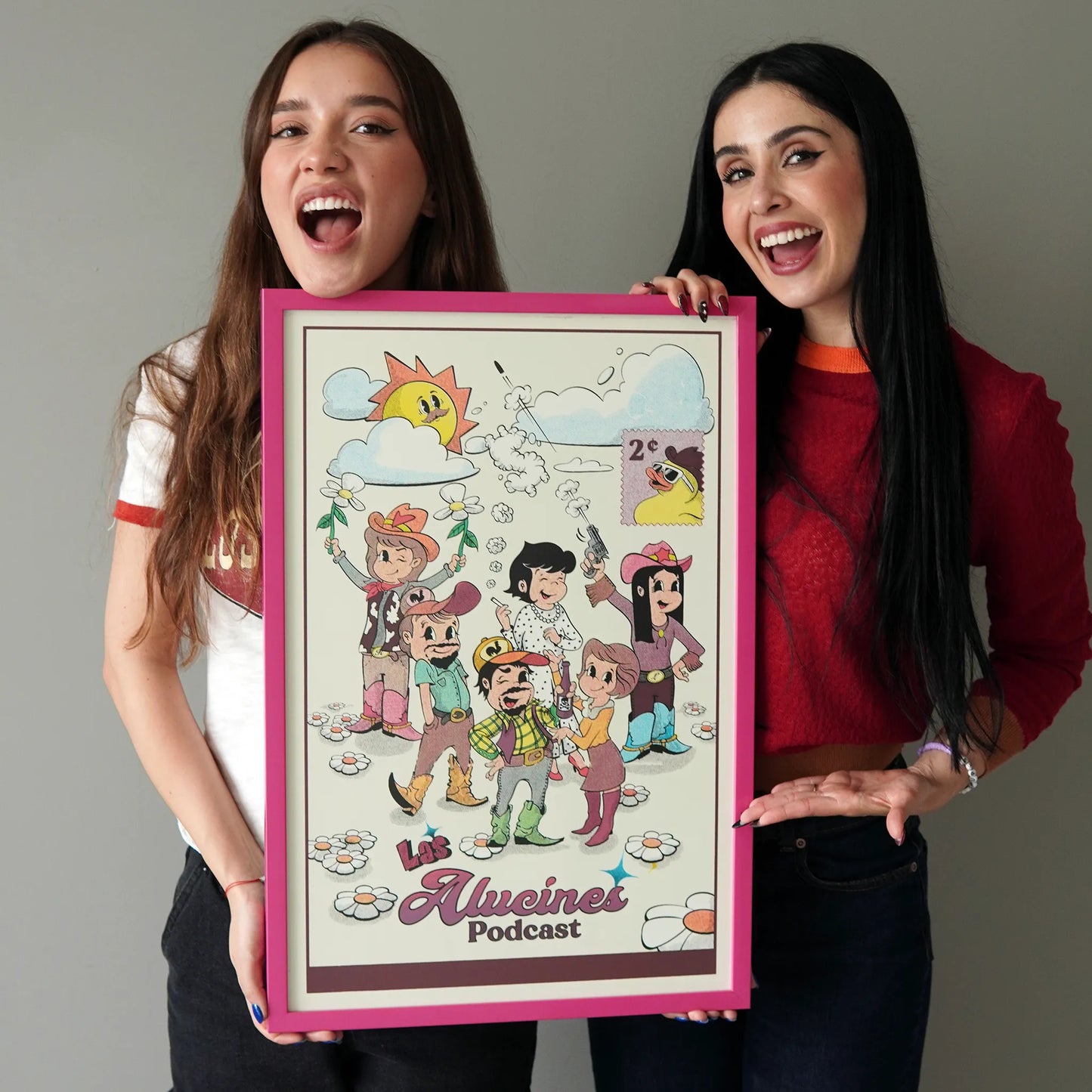 Cartel Alucín 2¢ • Personajes Tu Nuevo Estilo de Vida