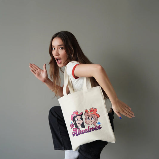 Tote Bag "Ellas y Ellos" doble cara en DTF