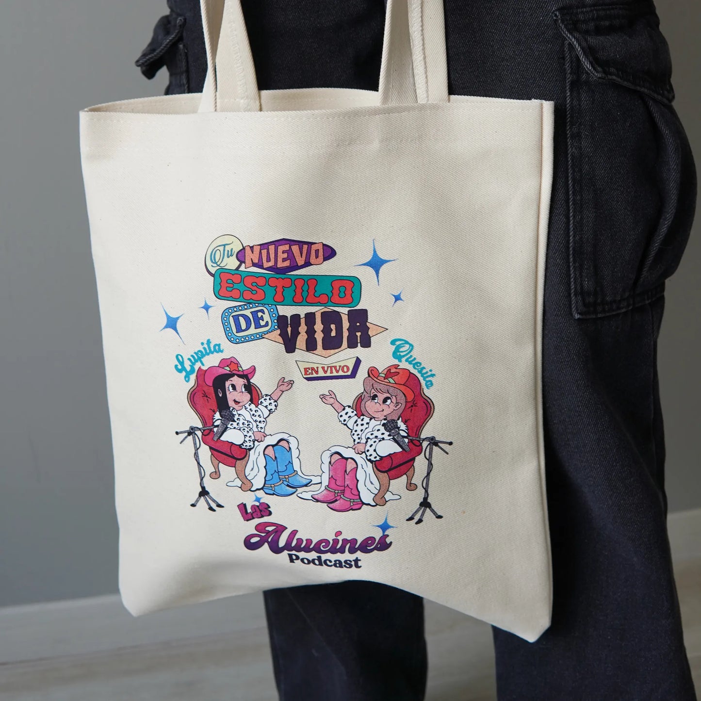 Tote Bag "Tu Nuevo Estilo" en DTF