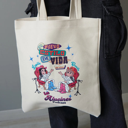 Tote Bag "Tu Nuevo Estilo" en DTF